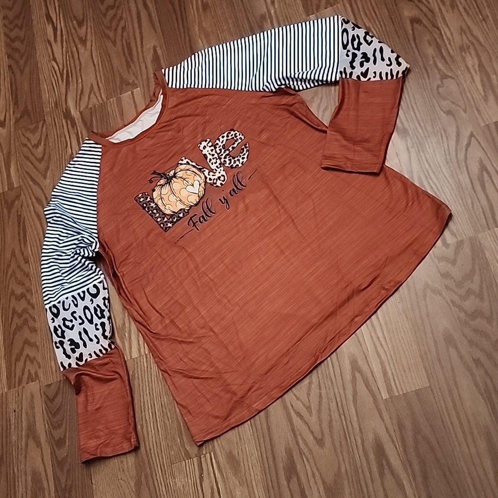 Nwot‎ fall shirt xl Thanksgiving
